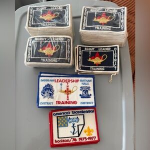 Over 90 New Scout Leader Training Patches!